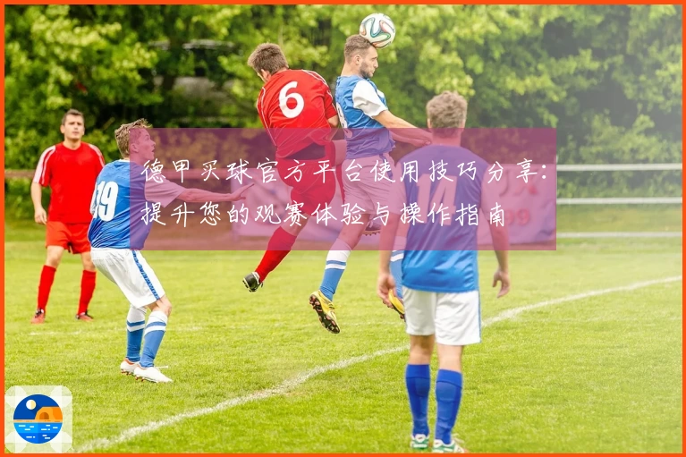 德甲买球官方平台使用技巧分享：提升您的观赛体验与操作指南